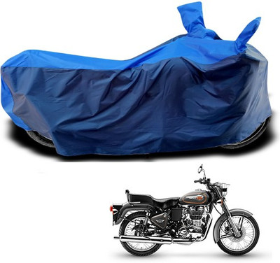 APNEK Waterproof Two Wheeler Cover for Royal Enfield(Thunderbird 500, Blue)