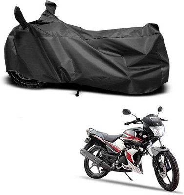 THE REAL ARV Waterproof Two Wheeler Cover for Yamaha(SS, Black)