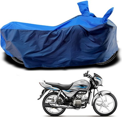 Gavya Waterproof Two Wheeler Cover for Hero(Splendor Pro, Blue)