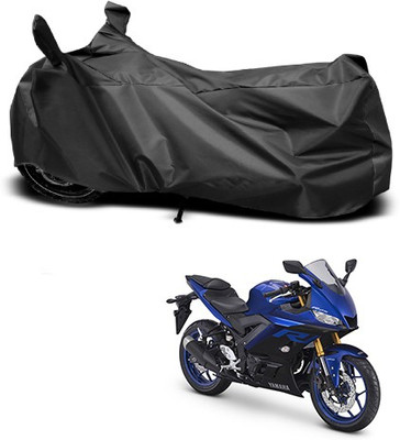 SMDP Two Wheeler Cover for Yamaha(YZF R25, Black)