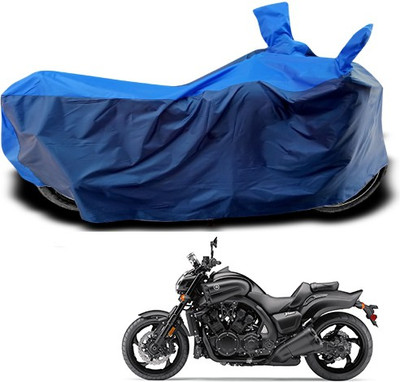 APNEK Waterproof Two Wheeler Cover for Yamaha(VMAX, Blue)