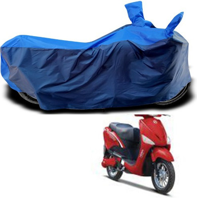 MMSSTAR Waterproof Two Wheeler Cover for Hero(E Scoot, Blue)