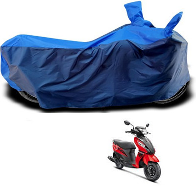 THE REAL ARV Waterproof Two Wheeler Cover for Suzuki(Let's, Blue)