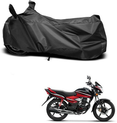Gavya Waterproof Two Wheeler Cover for Honda(CB, Black)