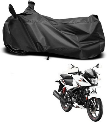 THE REAL ARV Waterproof Two Wheeler Cover for Hero(Ignitor, Black)
