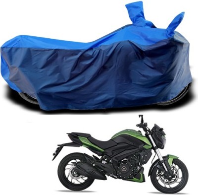 Mdstar Waterproof Two Wheeler Cover for Bajaj(Dominar, Blue)