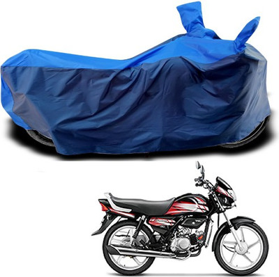 THE REAL ARV Waterproof Two Wheeler Cover for Hero(HF Deluxe, Blue)