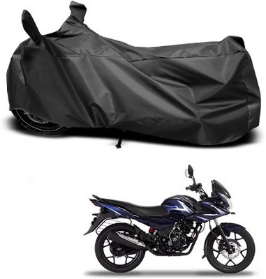 SMDP Two Wheeler Cover for Bajaj(Discover 150 f, Black)