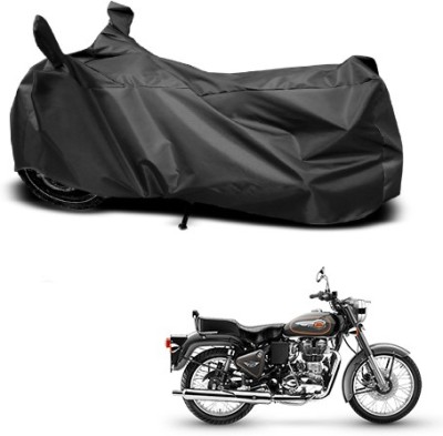 APNEK Waterproof Two Wheeler Cover for Royal Enfield(Thunderbird 500, Black)