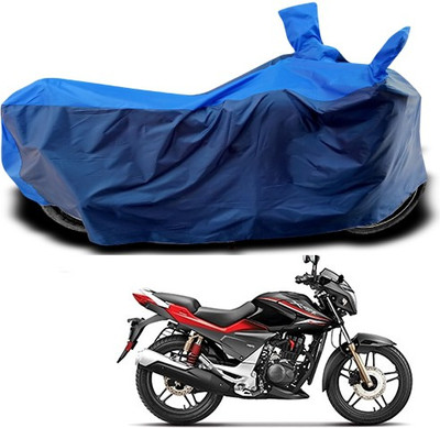 THE REAL ARV Waterproof Two Wheeler Cover for Hero(CBZ Extreme, Blue)