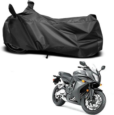 SMDP Two Wheeler Cover for Honda(CBR 600 RR, Black)