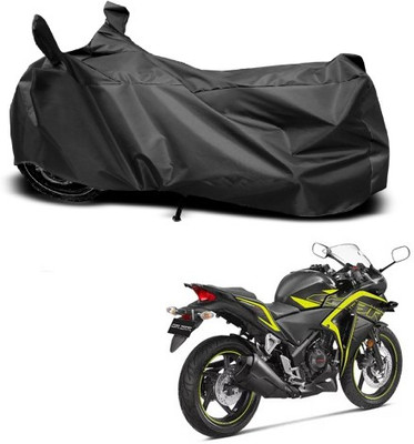 SMDP Two Wheeler Cover for Honda(CBR 250R, Black)