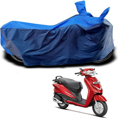 THE REAL ARV Waterproof Two Wheeler Cover for Hero(Duet, Blue)
