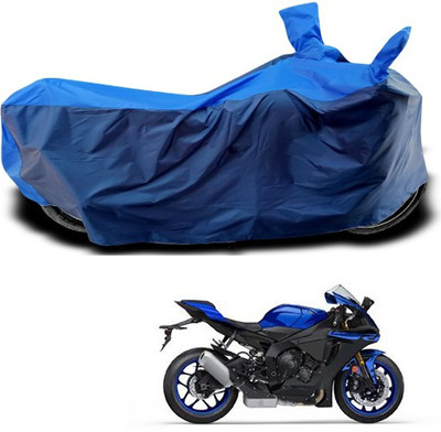 THE REAL ARV Waterproof Two Wheeler Cover for Yamaha(YZF R1, Blue)