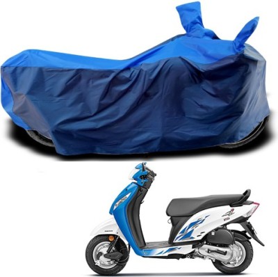 Mdstar Waterproof Two Wheeler Cover for Honda(Activa i, Blue)