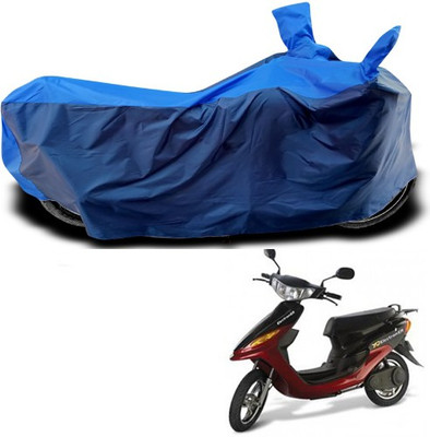 Gavya Waterproof Two Wheeler Cover for Indus(Yo Style, Blue)