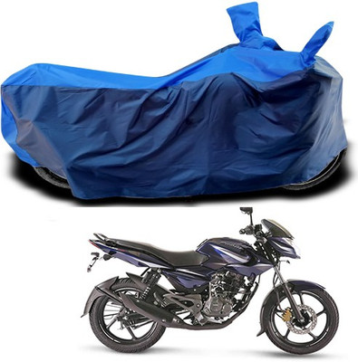 Gavya Waterproof Two Wheeler Cover for Bajaj(Pulsar 135 LS DTS-i, Blue)