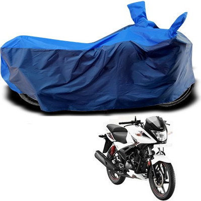 THE REAL ARV Waterproof Two Wheeler Cover for Hero(Ignitor, Blue)