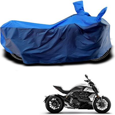 Gavya Waterproof Two Wheeler Cover for Ducati(Diavel, Blue)