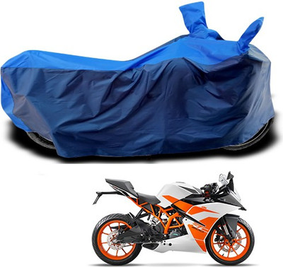 THE REAL ARV Waterproof Two Wheeler Cover for KTM(Duke 200, Blue)