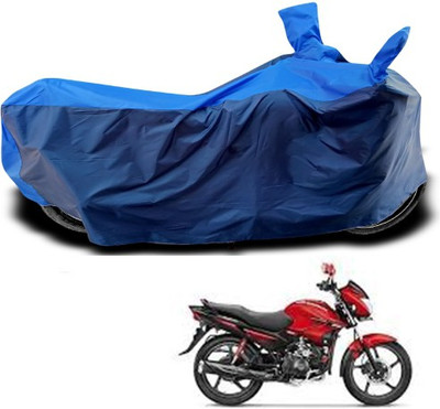 THE REAL ARV Waterproof Two Wheeler Cover for Hero(Glamour FI, Blue)