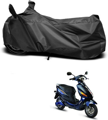 APNEK Waterproof Two Wheeler Cover for Hero(Electric Cruz, Black)