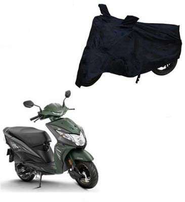Love Me Waterproof Two Wheeler Cover for Honda(Dio, Black)