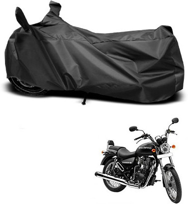 SMDP Two Wheeler Cover for Royal Enfield(Electra Delux, Black)