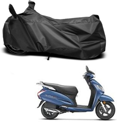 SMDP Two Wheeler Cover for Honda(Activa, Black)