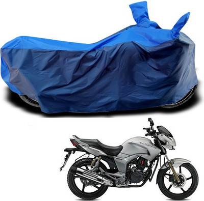 THE REAL ARV Waterproof Two Wheeler Cover for Hero(Hunk, Blue)