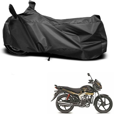 SMDP Two Wheeler Cover for Mahindra(Centuro, Black)