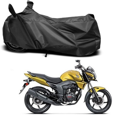 SMDP Two Wheeler Cover for Honda(CB Trigger, Black)