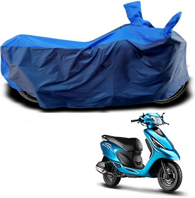 APNEK Waterproof Two Wheeler Cover for TVS(Zest, Blue)