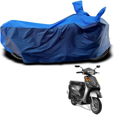 Gavya Waterproof Two Wheeler Cover for Indus(Yo EXL, Blue)