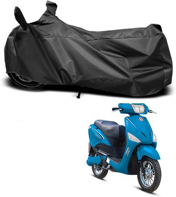 SMDP Two Wheeler Cover for Hero(Electric Optima, Black)