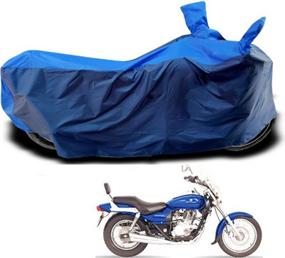 Gavya Waterproof Two Wheeler Cover for Bajaj(Avenger, Blue)