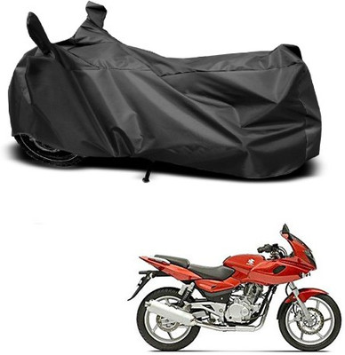 SMDP Two Wheeler Cover for Bajaj(Pulsar 220 DTS-i, Black)