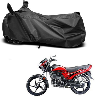 SMDP Two Wheeler Cover for Honda(Passion Plus, Black)