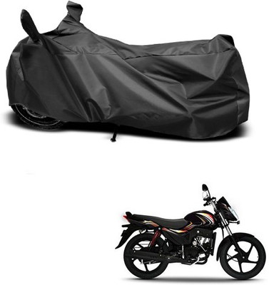 THE REAL ARV Waterproof Two Wheeler Cover for Mahindra(Pantero, Black)