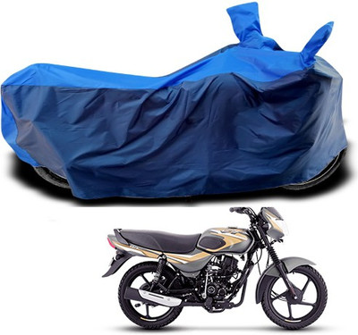 THE REAL ARV Waterproof Two Wheeler Cover for Bajaj(CT100, Blue)