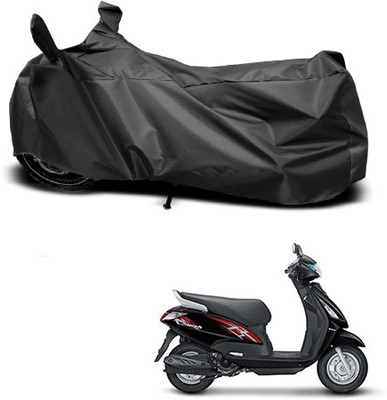 THE REAL ARV Waterproof Two Wheeler Cover for Suzuki(Swish, Black)