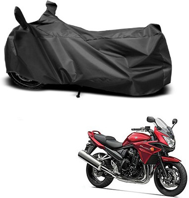 THE REAL ARV Waterproof Two Wheeler Cover for Suzuki(Bandit, Black)