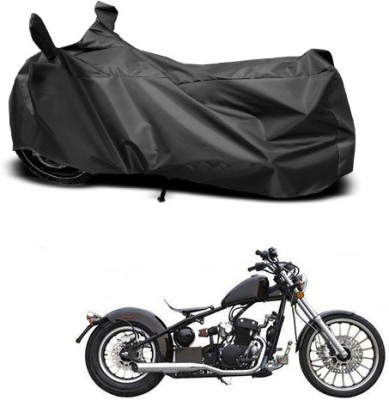 APNEK Waterproof Two Wheeler Cover for Harley Davidson(Bobber 350, Black)