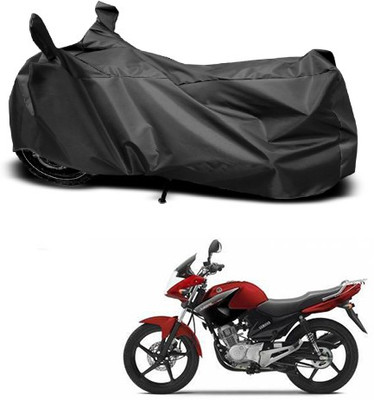 Gavya Waterproof Two Wheeler Cover for Yamaha(YBR 125, Black)