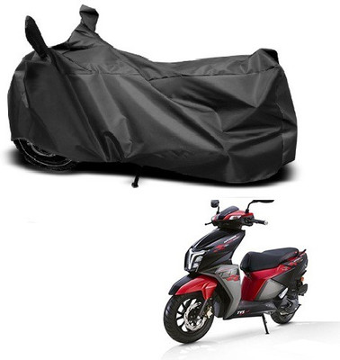 APNEK Waterproof Two Wheeler Cover for TVS(NTORQ, Black)