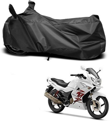THE REAL ARV Waterproof Two Wheeler Cover for Hero(Karizma, Black)