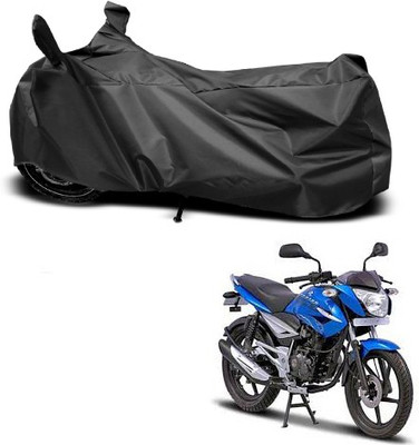 THE REAL ARV Waterproof Two Wheeler Cover for Bajaj(XCD 125cc, Black)