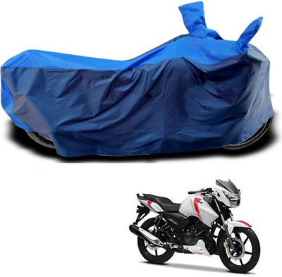 APNEK Waterproof Two Wheeler Cover for TVS(Apache RTR 160, Blue)