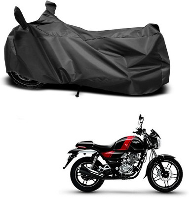 THE REAL ARV Waterproof Two Wheeler Cover for Bajaj(V 150, Black)
