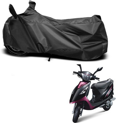 SMDP Two Wheeler Cover for TVS(Scooty Streak, Black)
